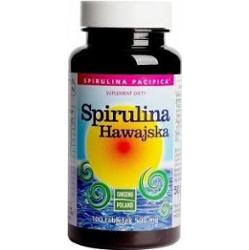 Spirulina hawajska 500mg x 100 tabletek