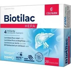 Biotilac Hepa x 20 kapsułek