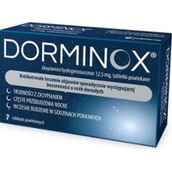 Dorminox 12,5mg x 7 tabletek