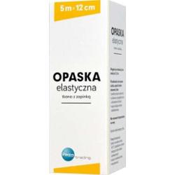 OPASKA ELASTYCZNA z zapinką 5m x 12cm x 1 sztuka