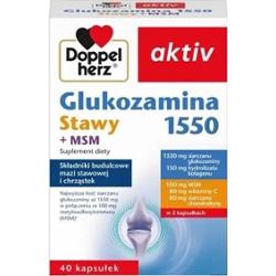 Doppelherz Aktiv Glukozamina + MSM x 40 kapsułek