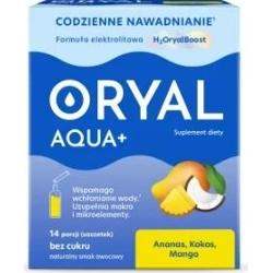 Oryal Aqua+ Ananas, kokos, mango x 14 saszetek
