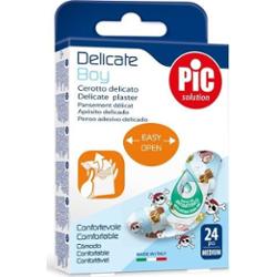 PIC Delicate Boy plaster antybakteryjny 19x72mm x 24 sztuki