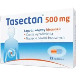 TASECTAN 500mg x 15 kapsułek