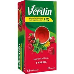 Verdin Fix z maliną x 20 saszetek