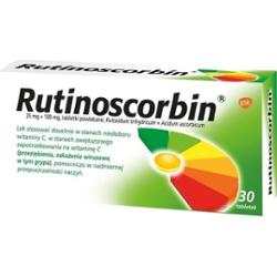 RUTINOSCORBIN x 30 tabletek