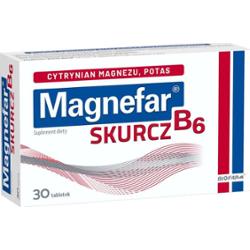 Magnefar B6 Skurcz x 30 tabletek