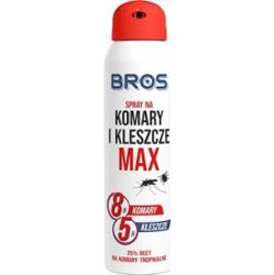 BROS Spray na komary i kleszcze Max 90ml