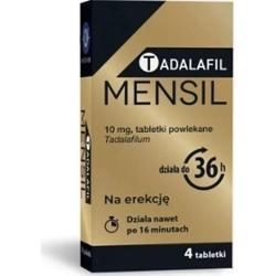Tadalafil Mensil 10mg x 4 tabletki