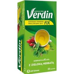 Verdin Fix z zieloną herbatą x 20 saszetek