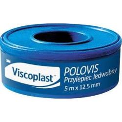 Viscoplast Polovis jedwabny przylepiec 12,5mm x 5m x 1 sztuka