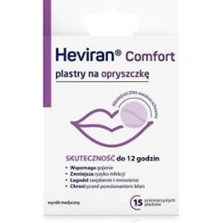 Heviran Comfort plastry na opryszczkę x 15 sztuk