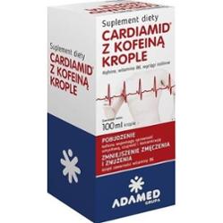 CARDIAMID Z KOFEINĄ krople 100ml