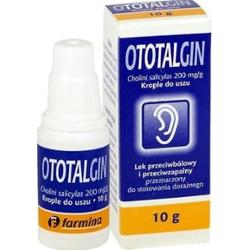 OTOTALGIN krople do uszu 10g