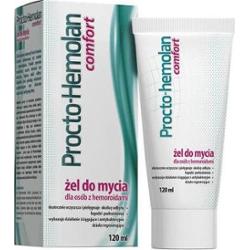 PROCTO-HEMOLAN Comfort Żel do mycia dla osób z hemoroidami 120ml