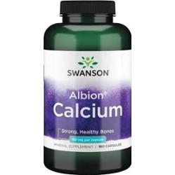 SWANSON Albion Calcium 180mg x 180 kapsułek