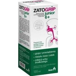 Zatogrip Junior 6+ syrop 120 ml