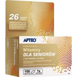WITAMINY DLA SENIORÓW Apteo x 100 tabletek
