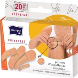 Matopat Universal zestaw plastrów x 20 sztuk