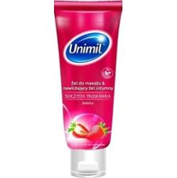 UNIMIL Luscious żel intymny do masażu soczysta truskawka 200ml