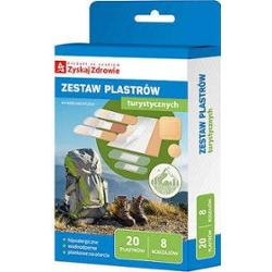 Zestaw plastrów turystycznych x 20 sztuk