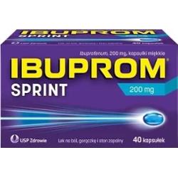 IBUPROM Sprint 200mg x 40 kapsułek