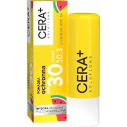 CERA+ Solutions Pomadka ochronna SPF30 4,9g x 1 sztuka