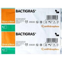 BACTIGRAS Opatrunek z chlorhexydyną 10cm x 10cm x 1 sztuka