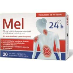 Mel 7,5mg x 20 tabletek ulegających rozpadowi w jamie ustnej