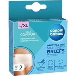 CANPOL Majtki poporodowe L/XL x 2 sztuk 73/002