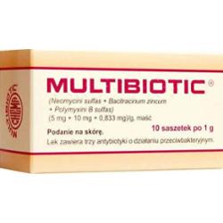 MULTIBIOTIC maść x 10 saszetek
