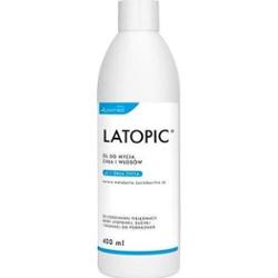 LATOPIC Żel do mycia ciała i włosów 400ml