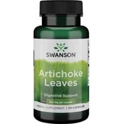 SWANSON Artichoke Leaves (Karczoch) 500mg x 60 kapsułek