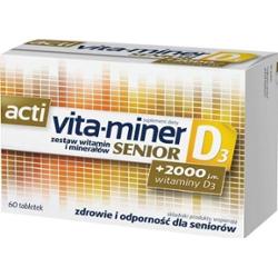 Acti Vita-miner Senior D3 x 60 tabletek