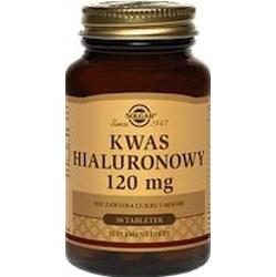 SOLGAR Kwas Hialuronowy 120mg x 30 tabletek