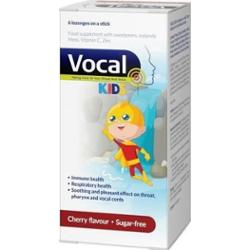 VOCAL KIDS wiśnia x 6 lizaków