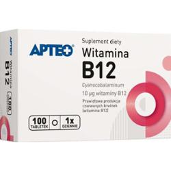 APTEO WITAMINA B12 10 µg x 100 tabletek