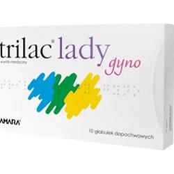 Trilac Lady Gyno x 10 globulek dopochwowych