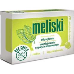 Meliski x 20 pastylek do ssania