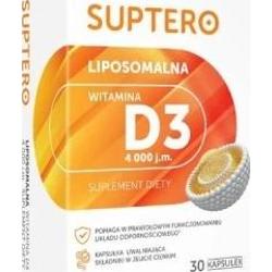 SUPTERO Liposomalna Witamina D3 4000 j.m. x 30 kapsułek