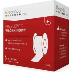 BIOCANTO Przylepiec włókninowy 5m x 2,5cm x 1 sztuka