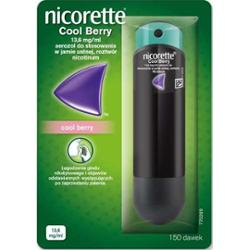 Nicorette Cool Berry aerozol x 150 dawek