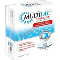 MULTILAC Synbiotyk x 10 kapsułek
