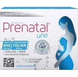 Prenatal Uno 30 tabletek + DHA 30 kapsułek