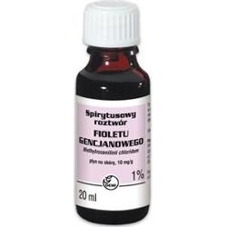 GENCJANA Fiolet roztwór spirytusowy 1% 20ml