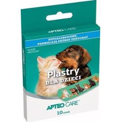 Apteo Plastry dla dzieci psy i koty x 10 sztuk