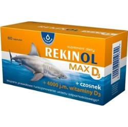 Rekinol Max D3 x 60 kapsułki miękkie