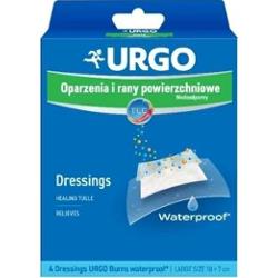 URGO Oparzenia i rany powierzchniowe wodoodporne x 4 sztuk