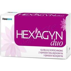 HEXAGYN DUO 2g x 10 globulek dopochwowych