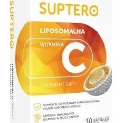 SUPTERO Liposomalna Witamina C x 30 kapsułek